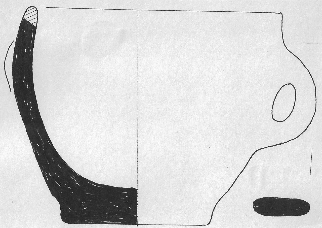 boccale - Facies Terramara (Età del bronzo)