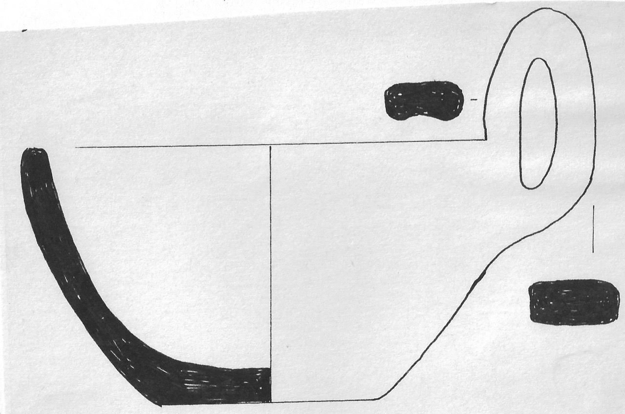 tazzina - Facies Terramara (Età del bronzo)