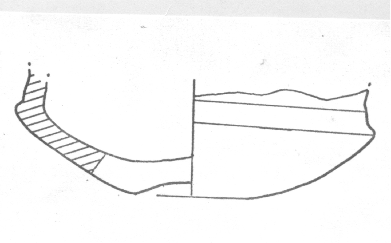 tazzina - Facies Terramara (Età del bronzo)