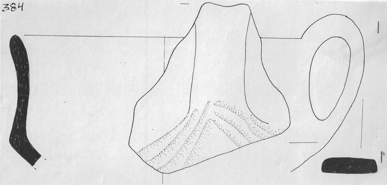 tazza - Facies Terramara (Età del bronzo)