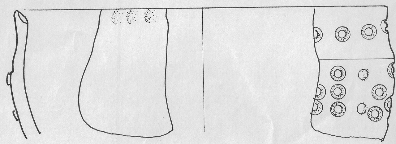 ciotola - Facies Terramara (Età del bronzo)