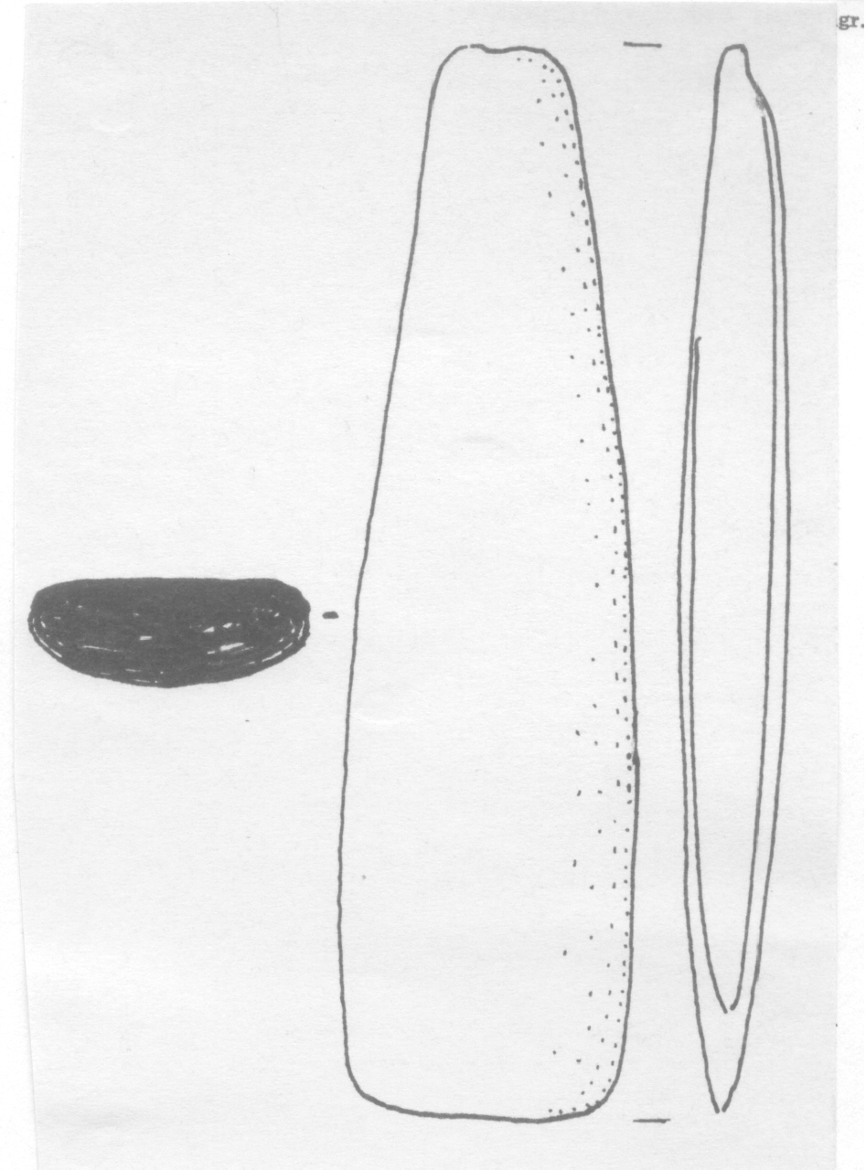 spatola - Facies Terramara (Età del bronzo)