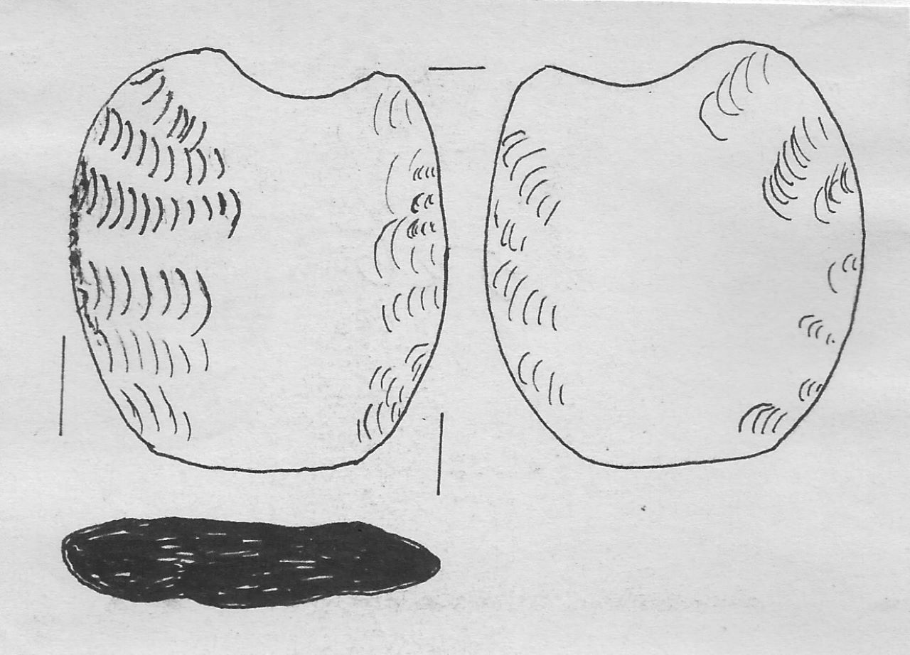 raschiatoio - Facies Terramara (Tardo Minoico I)