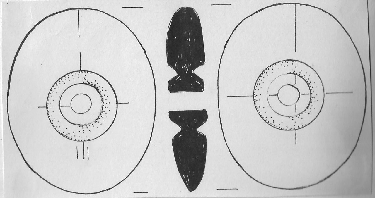 pendente/ litico - Facies Terramara (Tardo Minoico II)