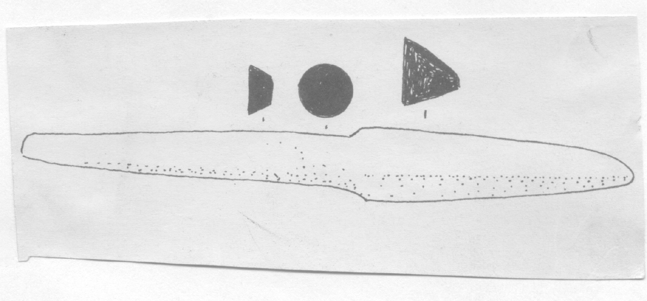 freccia/ punta - Facies Terramara (Età del bronzo)