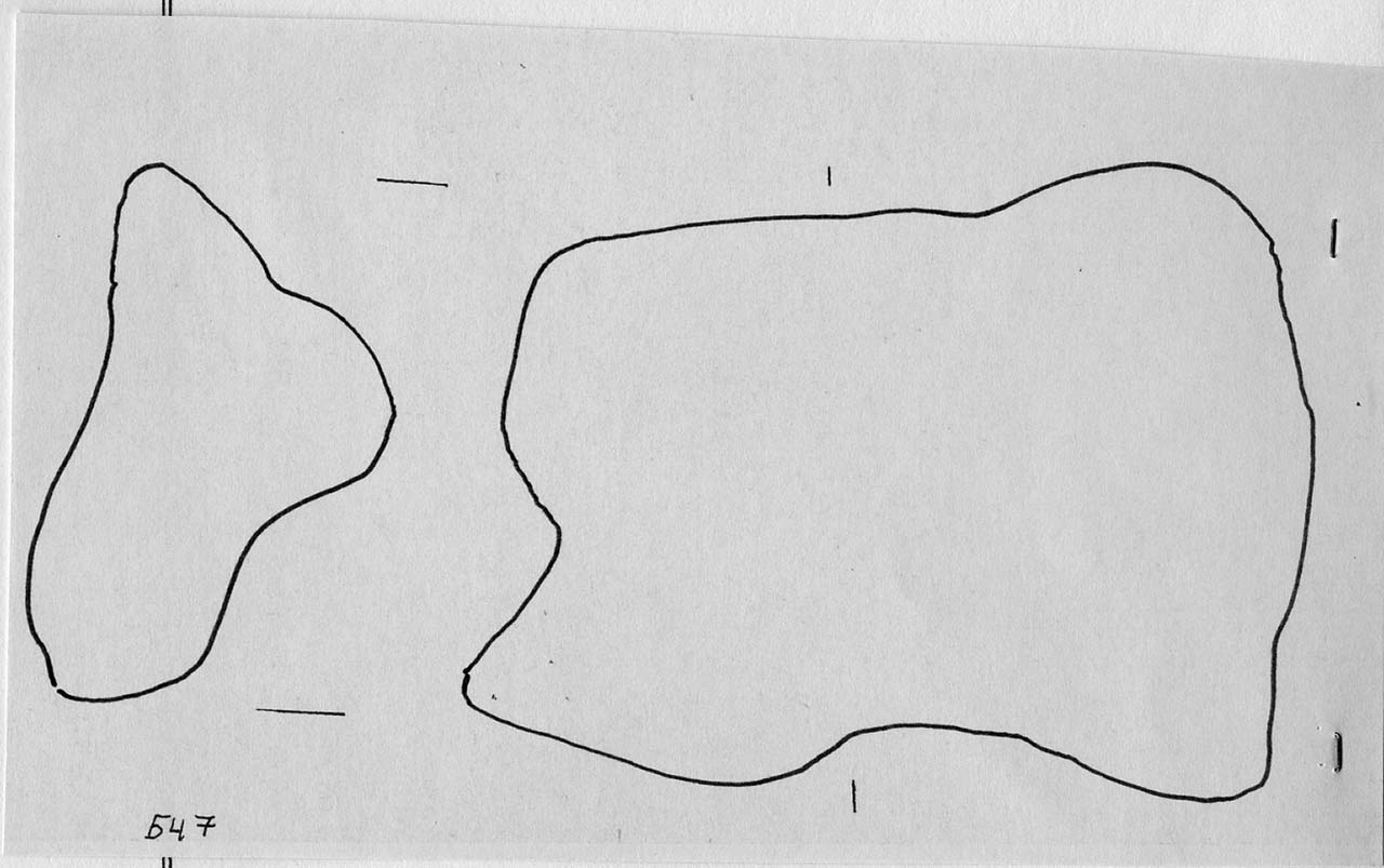 frammento/ intonaco - Facies Terramara (Tardo Minoico I-II)