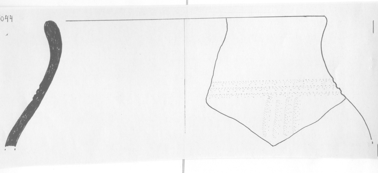 vaso - Facies Terramara (Età del Bronzo finale)