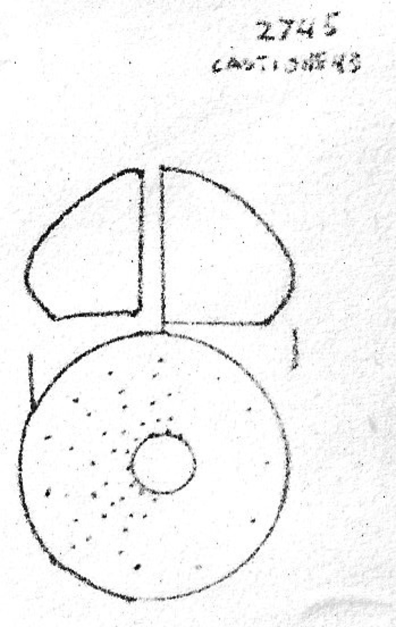 fusaiola - Facies Terramaricola (Età del Bronzo finale)
