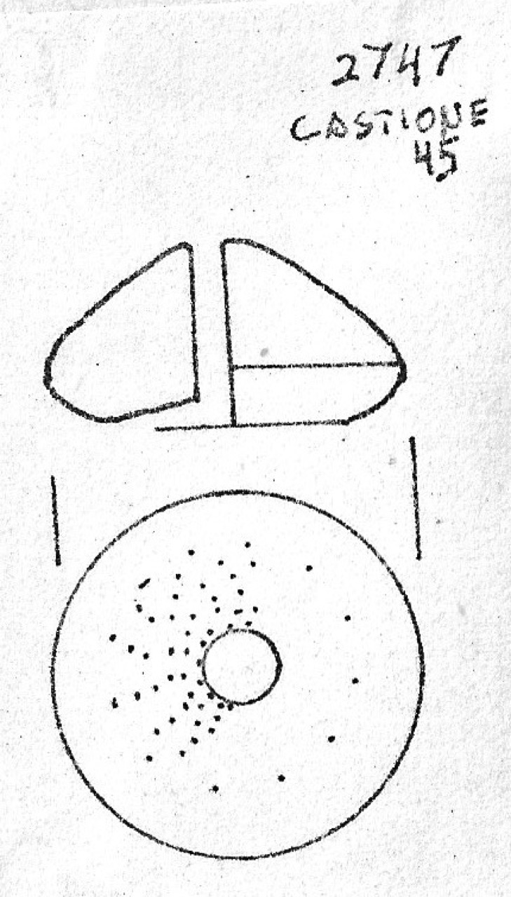 fusaiola - Facies Terramaricola (Età del Bronzo finale)