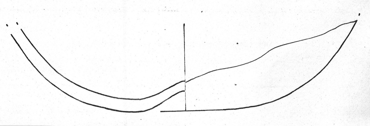 tazza/ fondo - Facies Terramaricola (Età del Bronzo medio)