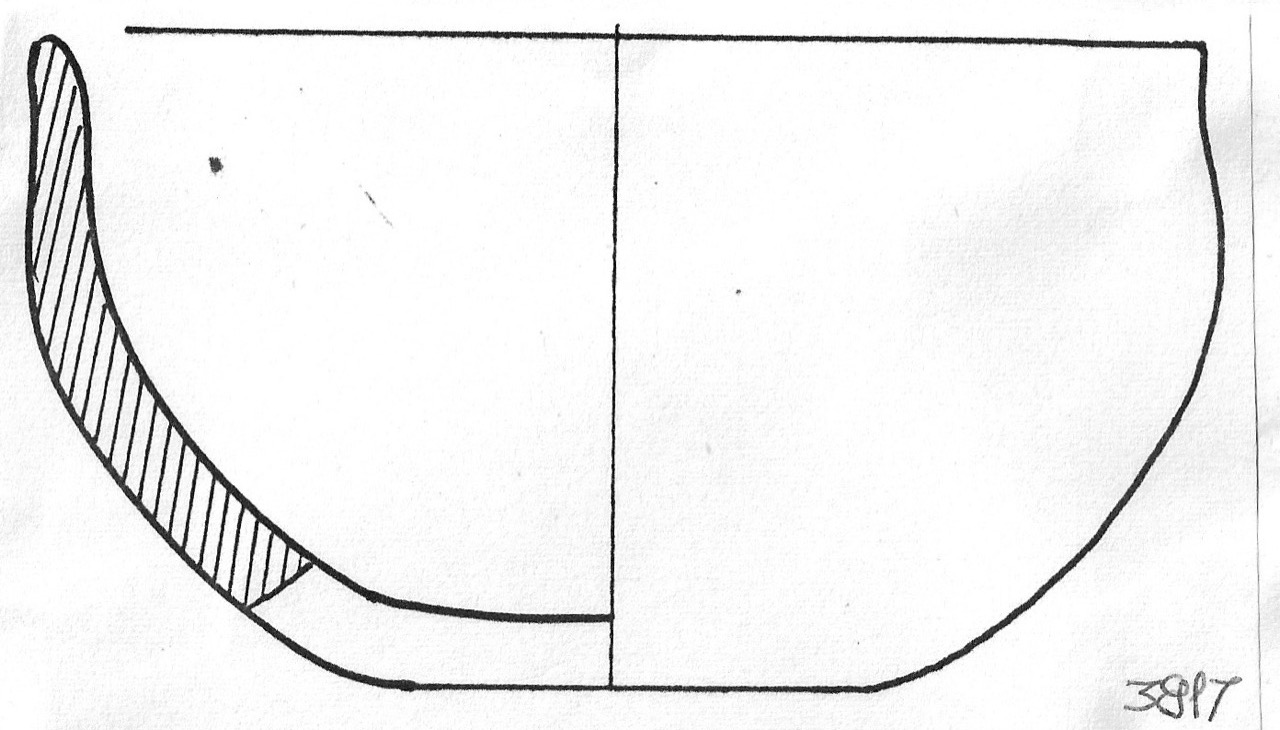 tazzina - Facies Terramaricola (Età del Bronzo finale)