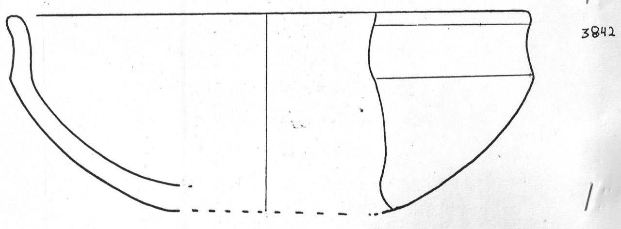 tazza - Facies Terramaricola (Età del Bronzo medio)