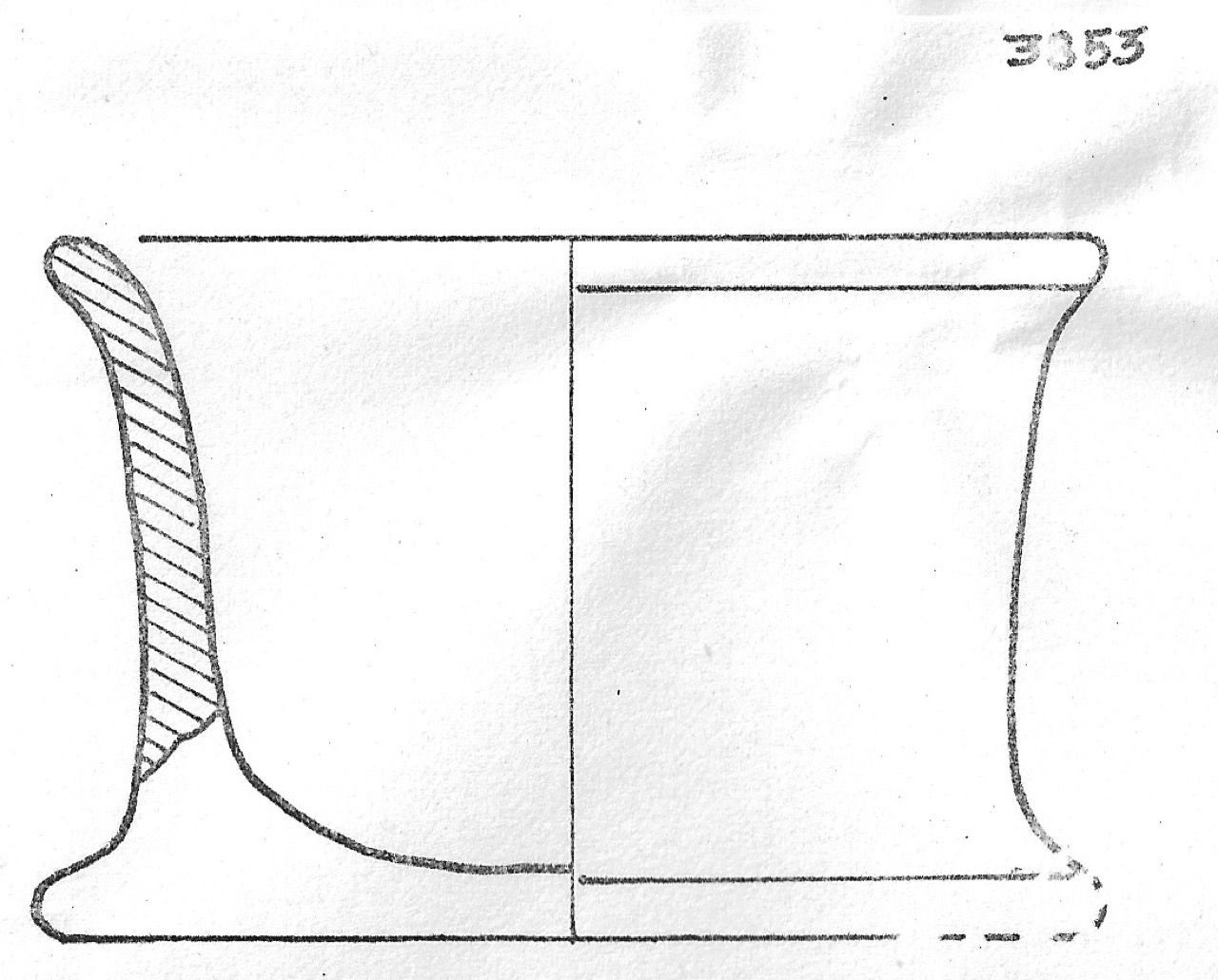 vasetto - Facies Terramaricola (Età del Bronzo medio)