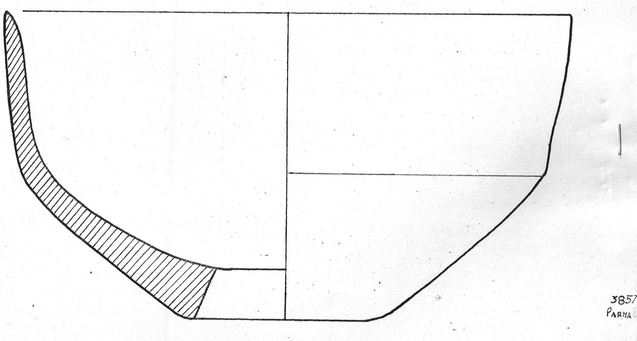 tazza - Facies Terramaricola (Età del bronzo)