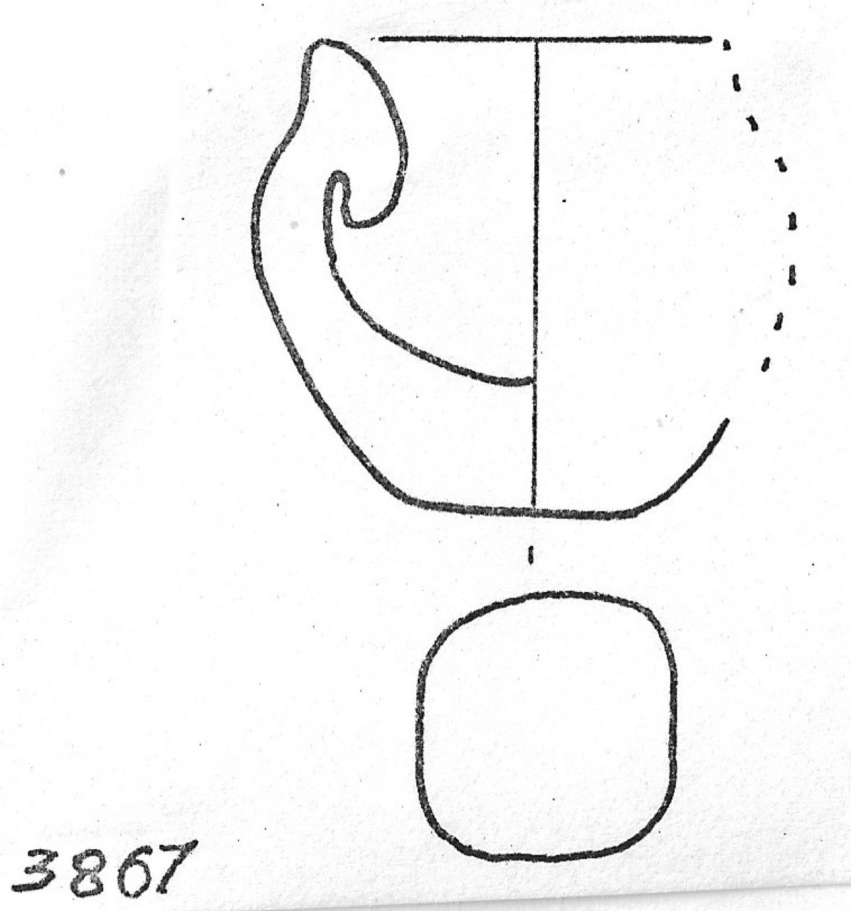 vasetto - Facies Terramaricola (Età del Bronzo medio)