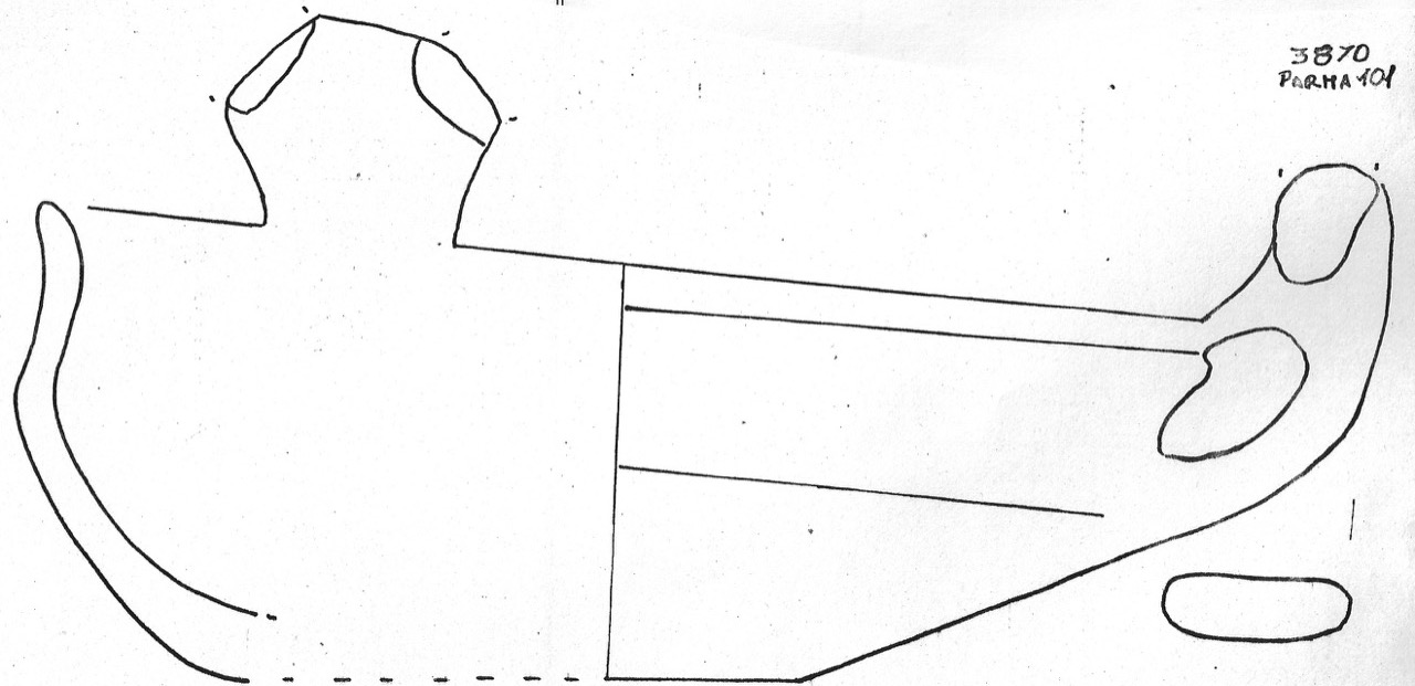 tazza - Facies Terramaricola (Età del bronzo)