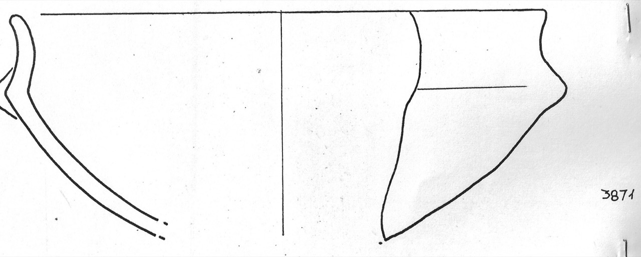 tazza - Facies Terramaricola (Età del Bronzo medio)