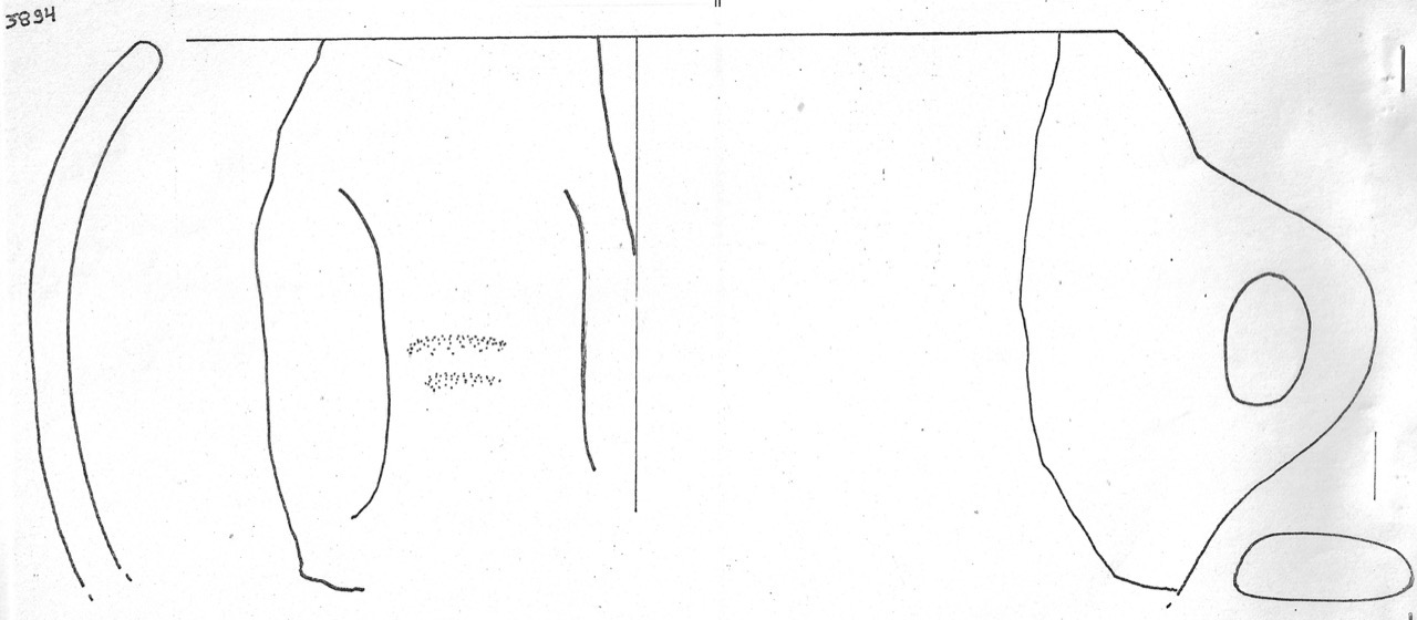 boccale - Facies Terramaricola (Età del Bronzo finale)