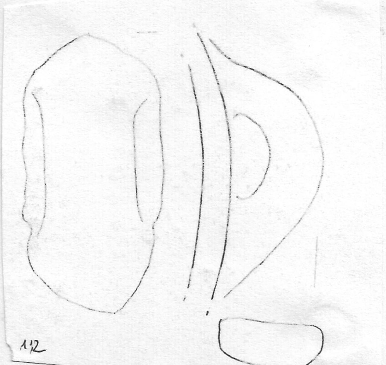 boccale/ ansa - Facies Terramara (Tardo Minoico I-II)