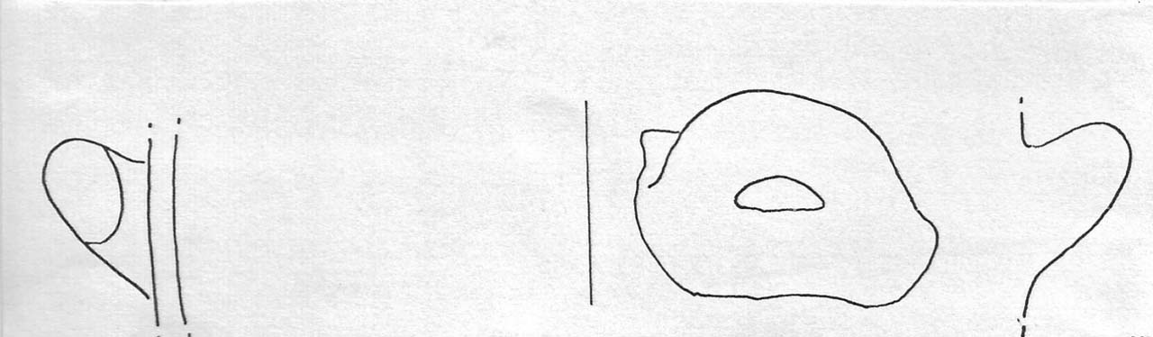 vaso/ ansa - Facies Terramara (Tardo Minoico II)