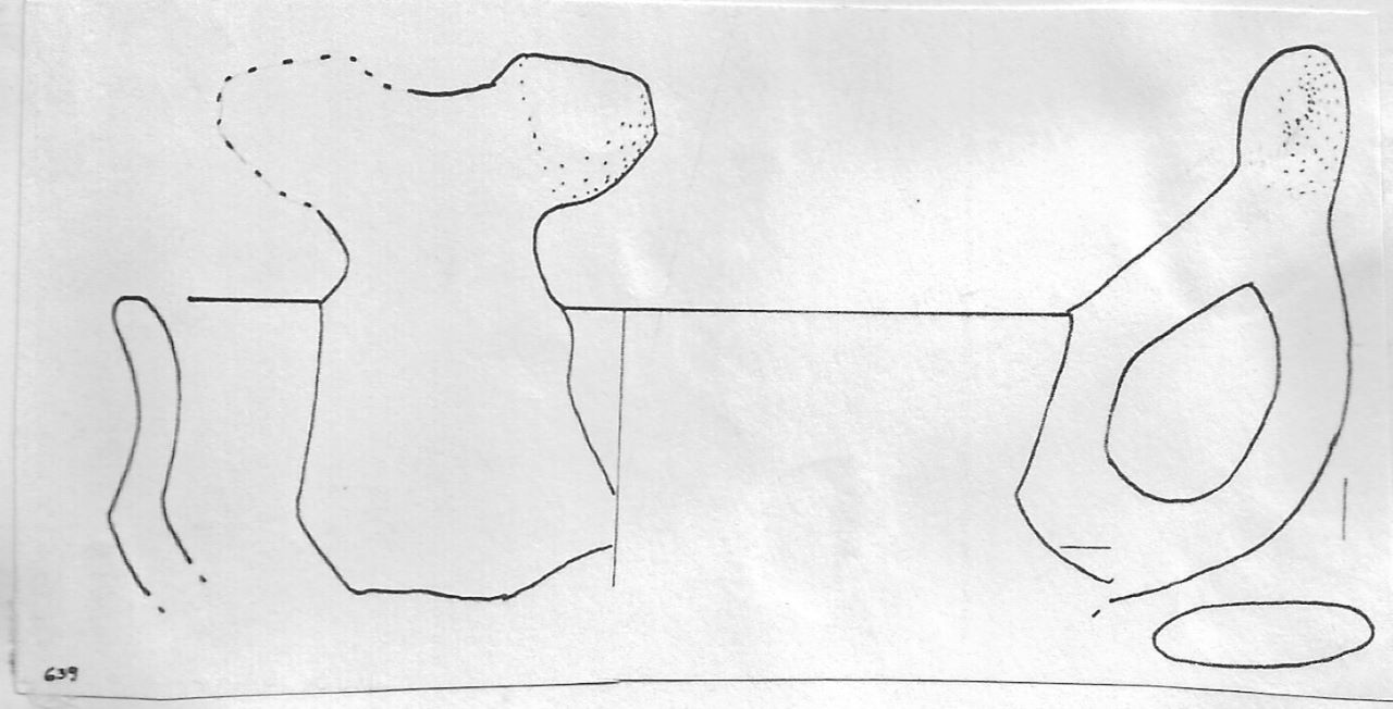 tazza - Facies Terramara (Tardo Minoico I)