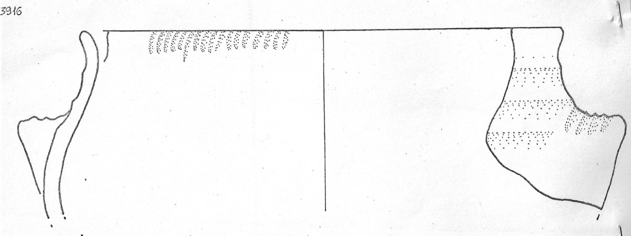 vaso - Facies Terramaricola (Età del Bronzo medio)