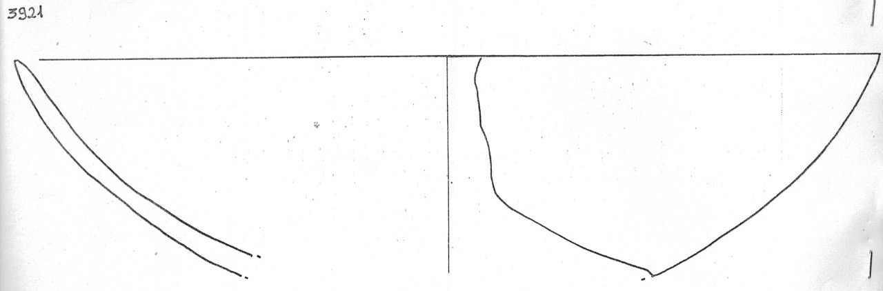 ciotola - Facies Terramaricola (Età del Bronzo medio)