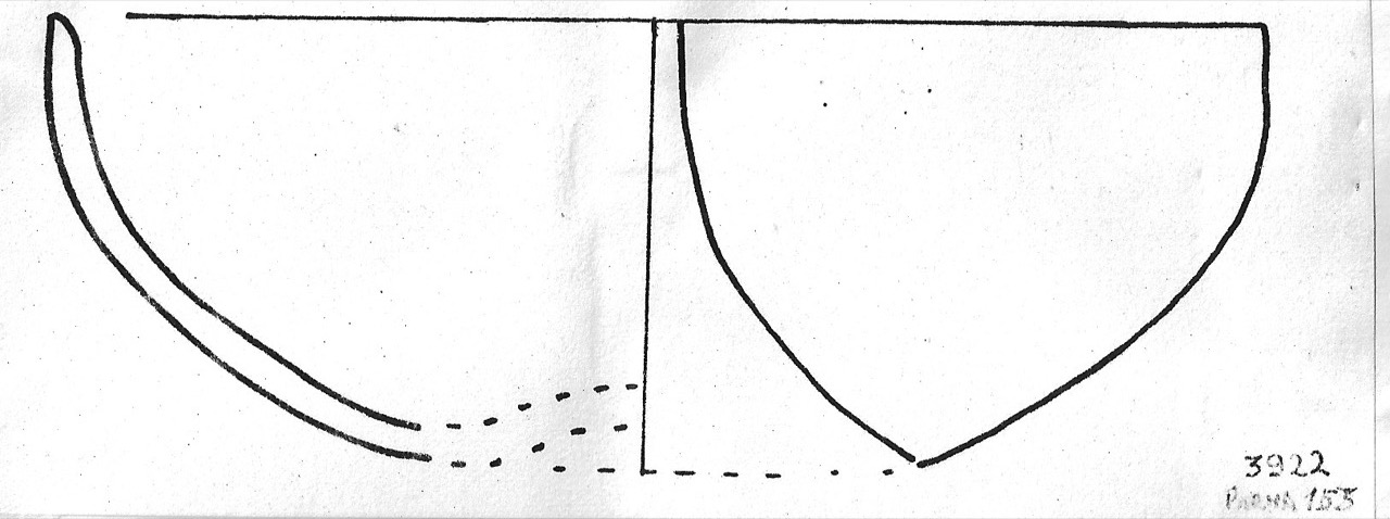 tazzina - Facies Terramaricola (Età del Bronzo medio)