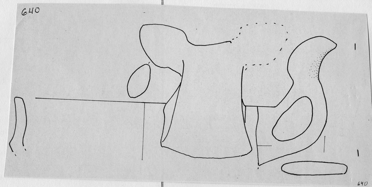 tazza - Facies Terramara (Tardo Minoico I)