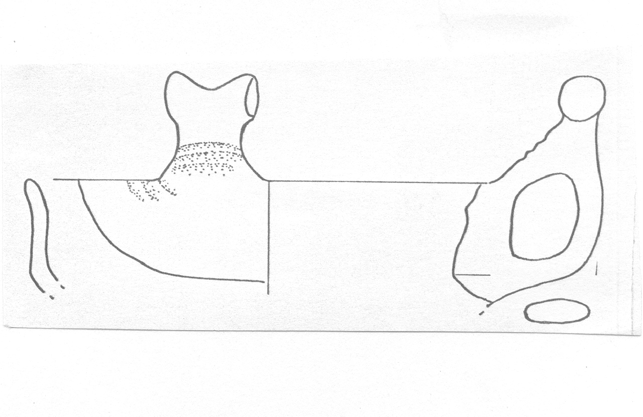 tazza - Facies Terramara (Età del bronzo)