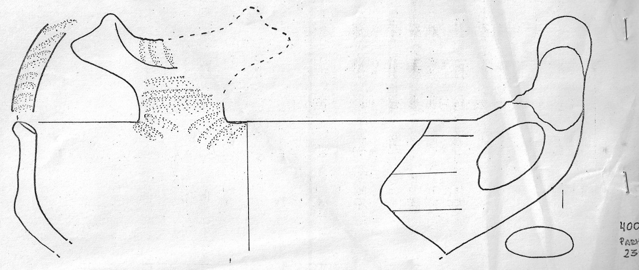 tazza - Facies Terramaricola (Età del Bronzo finale)