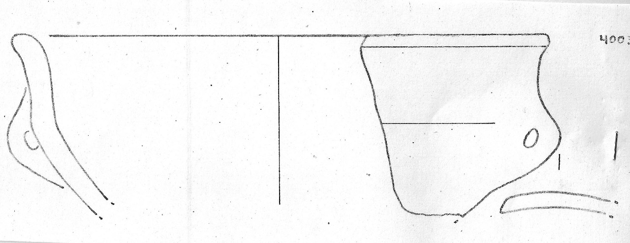 tazza - Facies Terramaricola (Età del Bronzo medio)
