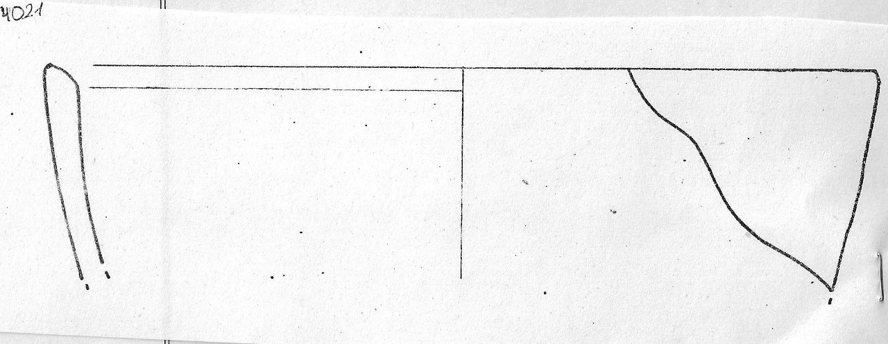 ciotola - Facies Terramaricola (Età del bronzo)