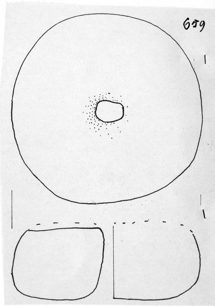 peso/ da telaio - Facies Terramara (Tardo Minoico I)