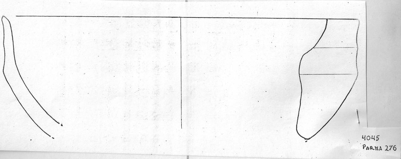 tazza - Facies Terramaricola (Età del Bronzo medio)