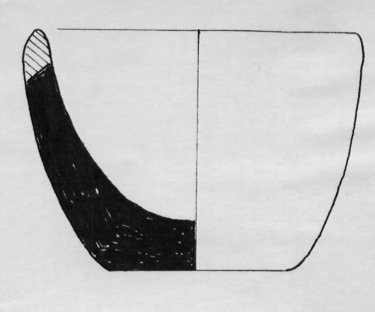 vaso - Facies Terramara (Età del bronzo)