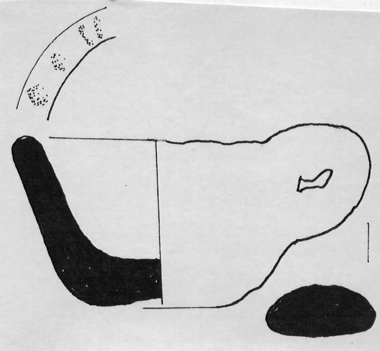 tazza - Facies Terramara (Età del bronzo)