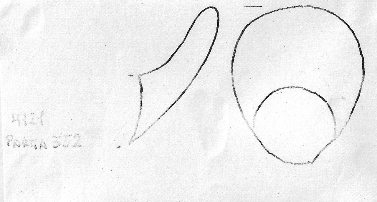 ansa/ rotella di bastoncello - Facies Terramaricola (Età del Bronzo medio-tardo)