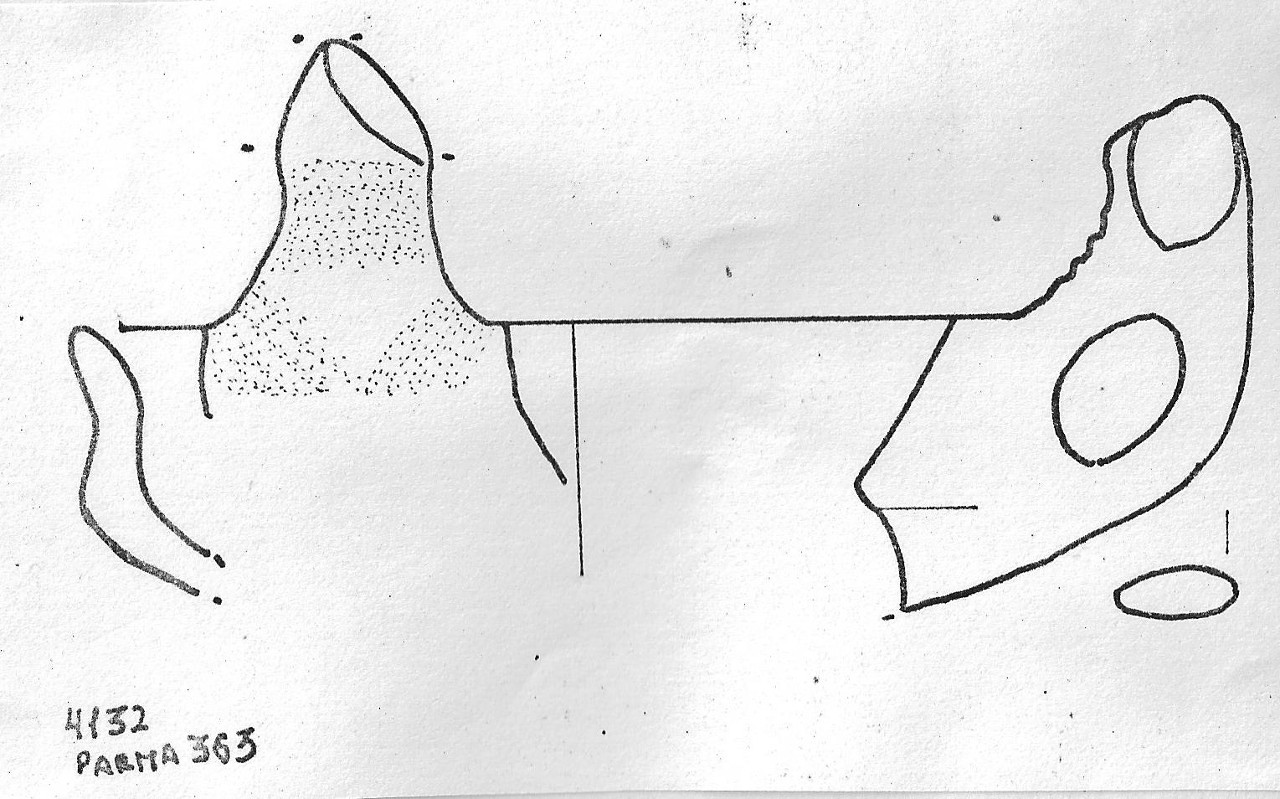 tazza - Facies Terramaricola (Età del Bronzo medio)