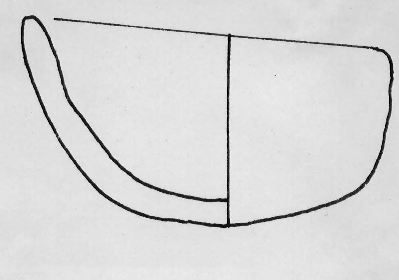 ciotola - Facies Terramara (Età del bronzo)