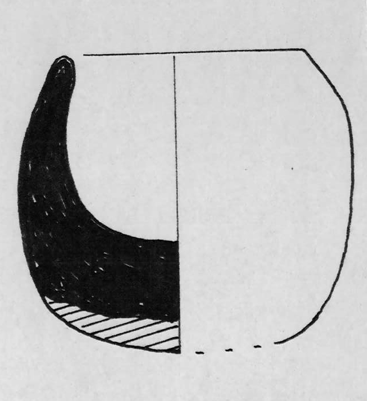 olla - Facies Terramara (Età del bronzo)