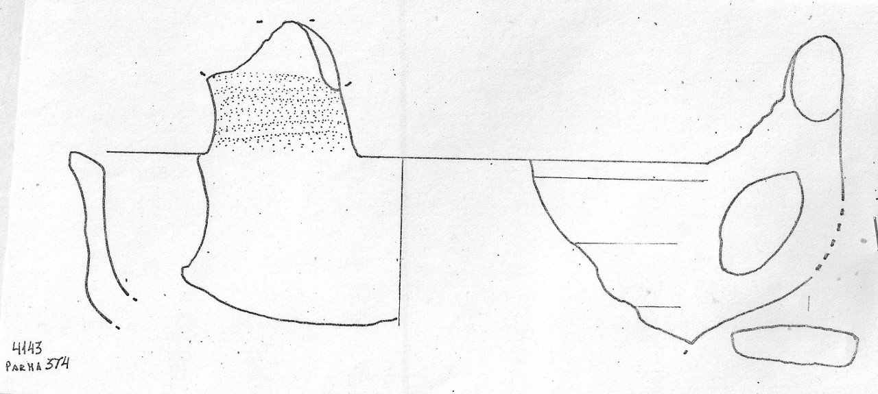 tazza - Facies Terramaricola (Età del Bronzo medio)
