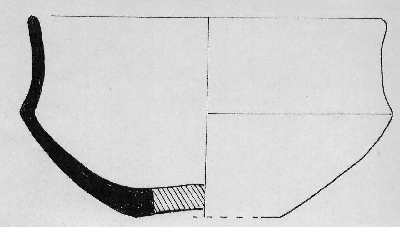 tazza - Facies Terramara (Età del bronzo)