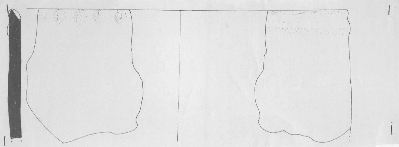 vaso - Facies Terramara (Età del bronzo)