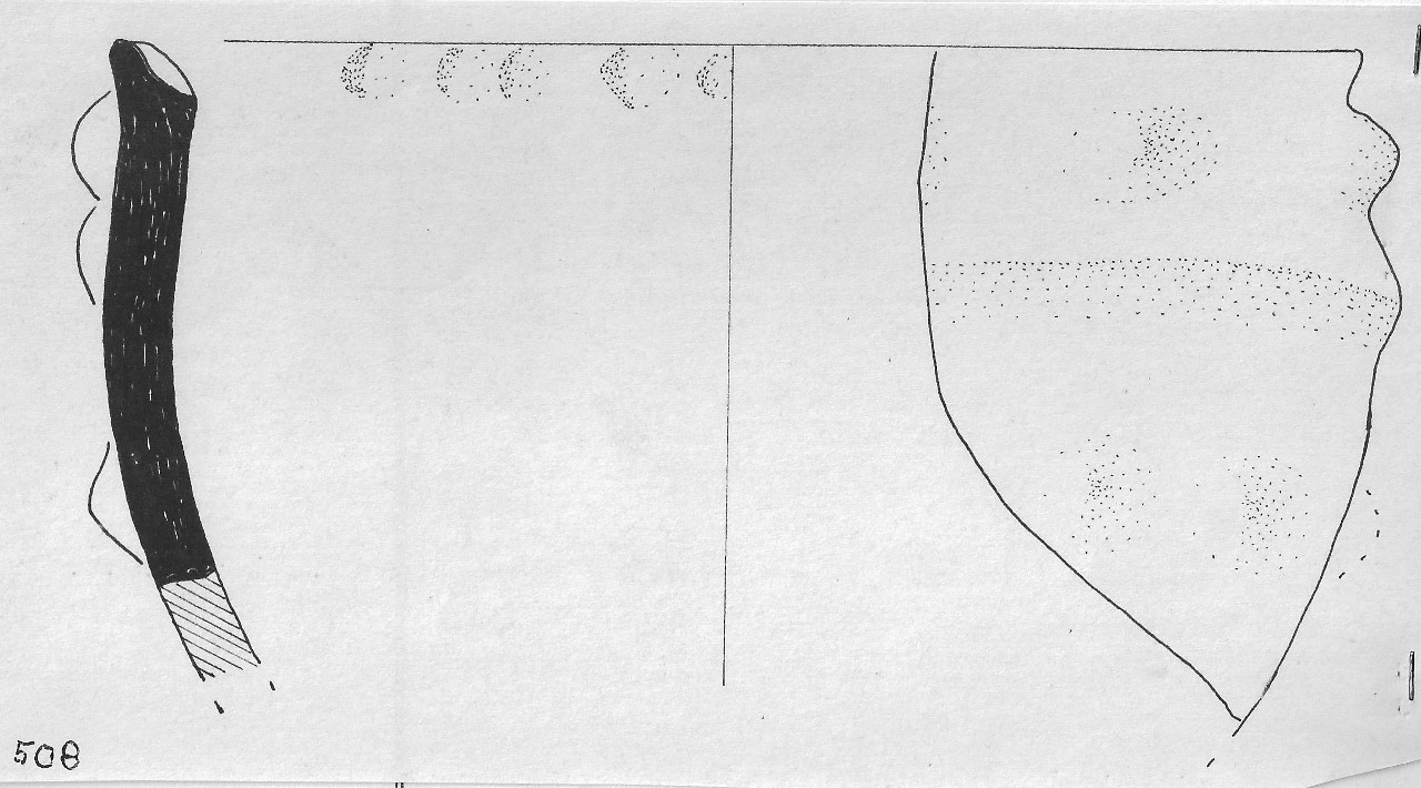 boccale - Facies Terramara (Età del bronzo)
