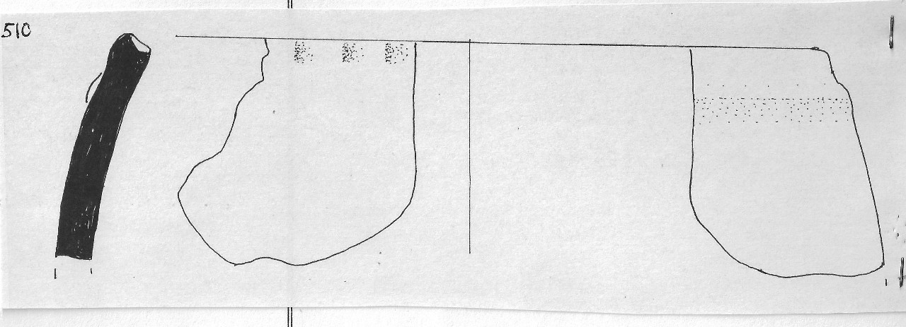 vaso - Facies Terramara (Età del bronzo)