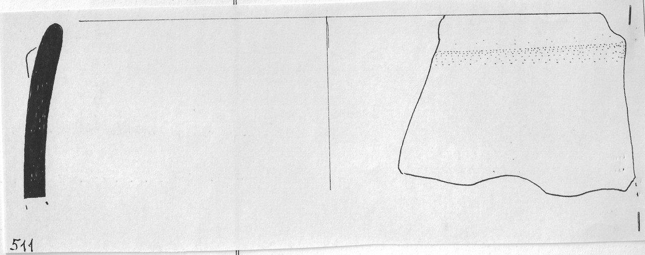 boccale - Facies Terramara (Età del bronzo)