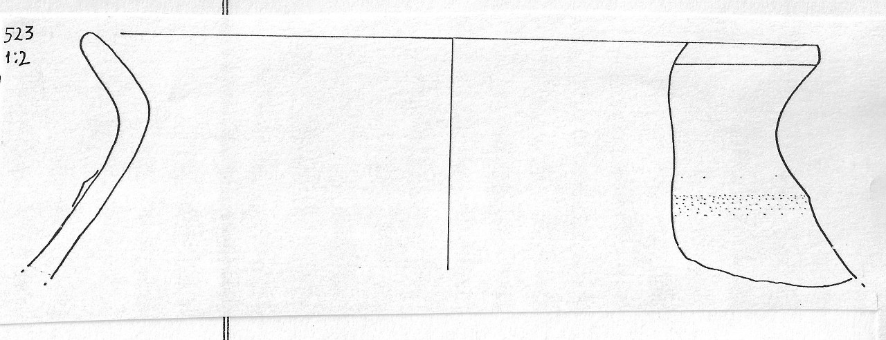 vaso - Facies Terramara (Età del bronzo)