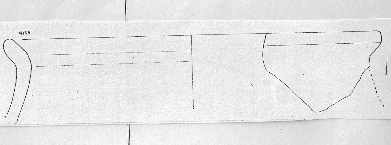 vaso - Facies Terramaricola (Età del Bronzo finale)