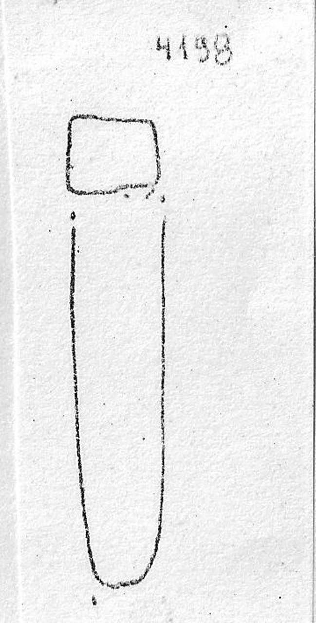 punteruolo - Facies Terramaricola (Età del Bronzo medio-tardo)